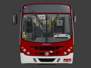 Marcopolo Torino Bus 3D मॉडल