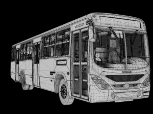 Marcopolo Torino Bus 3D मॉडल