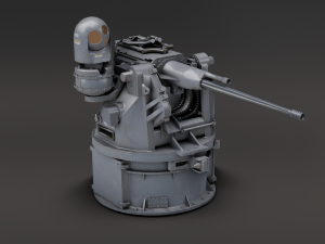 M242 Bushmaster - 522 Model 3D 모델