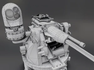 M242 Bushmaster - 522 Model 3D Model