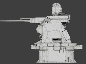 M242 Bushmaster - 522 Model 3D Model