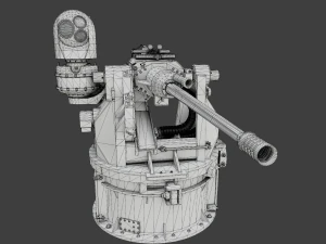 M242 Bushmaster - 522 Model 3D Model