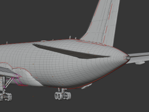 Boeing 787-9 Singapore Airlines - Animated and Rigged 3D Model