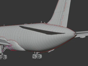 Boeing 787-9 Singapore Airlines - Animated and Rigged 3D Model