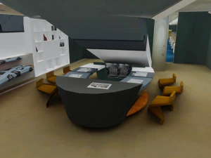 AIRBUS A380 with Interiors 3D Model