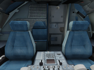 AIRBUS A380 with Interiors 3D 模型
