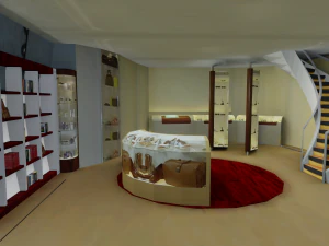 AIRBUS A380 with Interiors 3D Model