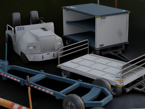 Airfield Set Pack 3D Model