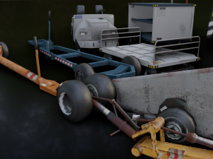 Airfield Set Pack 3D Model