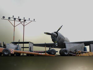 Airfield Set Pack 3D Model
