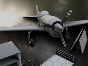 Airfield Set Pack 3D Model