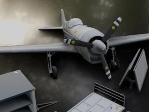 Airfield Set Pack 3D Model