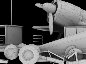 Airfield Set Pack 3D Model
