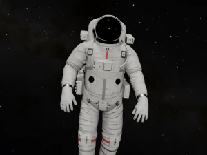 Astronaut - Animated and Rigged 3D Model