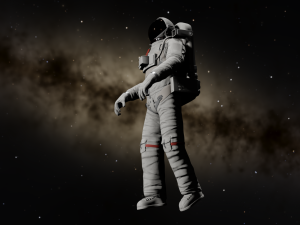 Astronaut - Animated and Rigged 3D Model