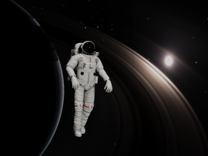 Astronaut - Animated and Rigged 3D Model