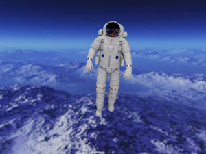 Astronaut - Animated and Rigged 3D Model