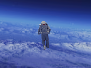 Astronaut - Animated and Rigged 3D Model