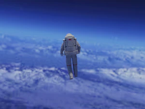 Astronaut - Animated and Rigged 3D Model