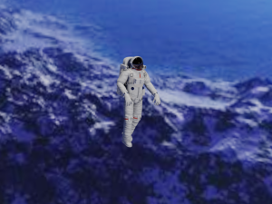 Astronaut - Animated and Rigged 3D Model