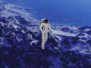 Astronaut - Animated and Rigged 3D Model