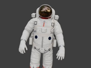 Astronaut - Animated and Rigged 3D Model