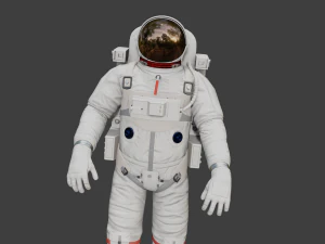 Astronaut - Animated and Rigged 3D Model