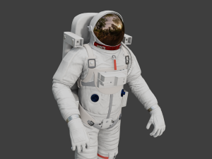 Astronaut - Animated and Rigged 3D Model