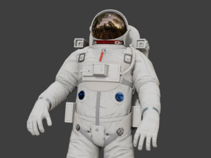 Astronaut - Animated and Rigged 3D Model