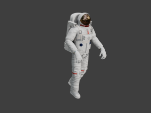 Astronaut - Animated and Rigged 3D Model