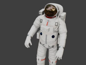 Astronaut - Animated and Rigged 3D Model