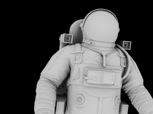 Astronaut - Animated and Rigged 3D Model