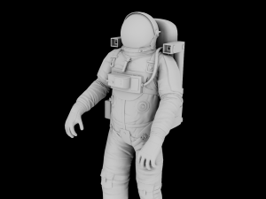 Astronaut - Animated and Rigged 3D Model