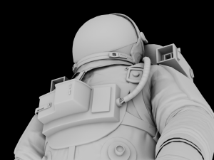 Astronaut - Animated and Rigged 3D Model