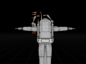 Astronaut - Animated and Rigged 3D Model