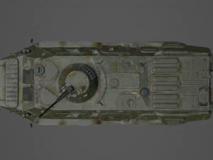 BTR 80 Military Vehicle 3D Model