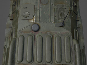 BTR 80 Military Vehicle 3D 模型