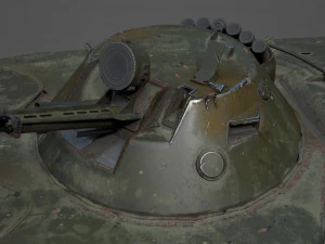 BTR 80 Military Vehicle 3D Model