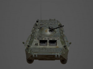 BTR 80 Military Vehicle 3D 模型