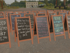 Chalkboard Model 3D