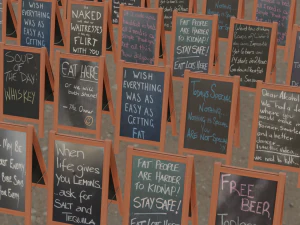 Chalkboard 3D Model