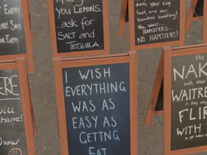 Chalkboard 3D Model