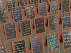 Chalkboard Model 3D