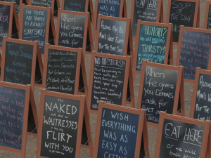 Chalkboard Model 3D