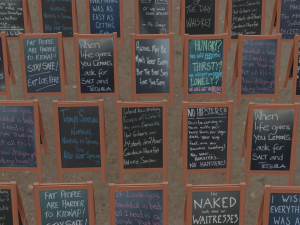 Chalkboard Model 3D