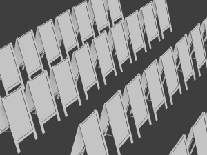 Chalkboard 3D Model