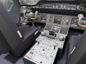 Aeroplane Cockpit Game Ready Modelo 3D