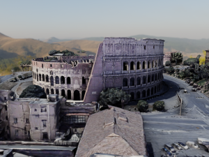 The Colosseum Rome Italy 3D Model