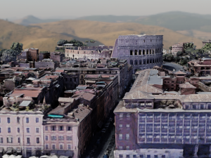 The Colosseum Rome Italy 3D Model