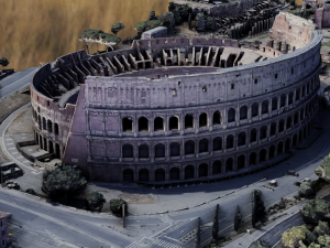 The Colosseum Rome Italy 3D Model